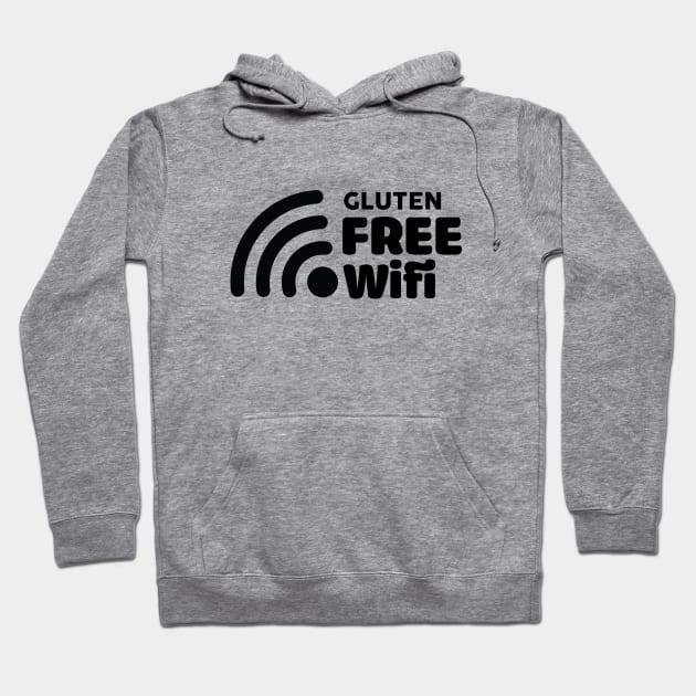 Gluten Free Wi-Fi Hoodie by NQArtist